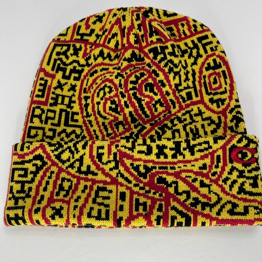 Coach X Mickey 100% wool beanie